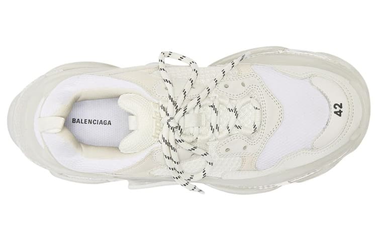 Кроссовки Balenciaga Triple S Clear Sole White - изображение 4