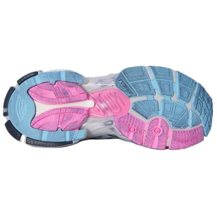 Кроссовки Balenciaga Runner Коровья кожа Низкий топ массивные кроссовки Женские Синий Серый - изображение 6