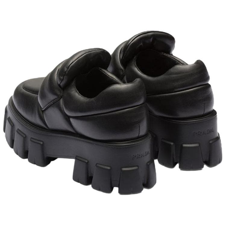 Лоферы Prada Platform Loafers Black - изображение 4