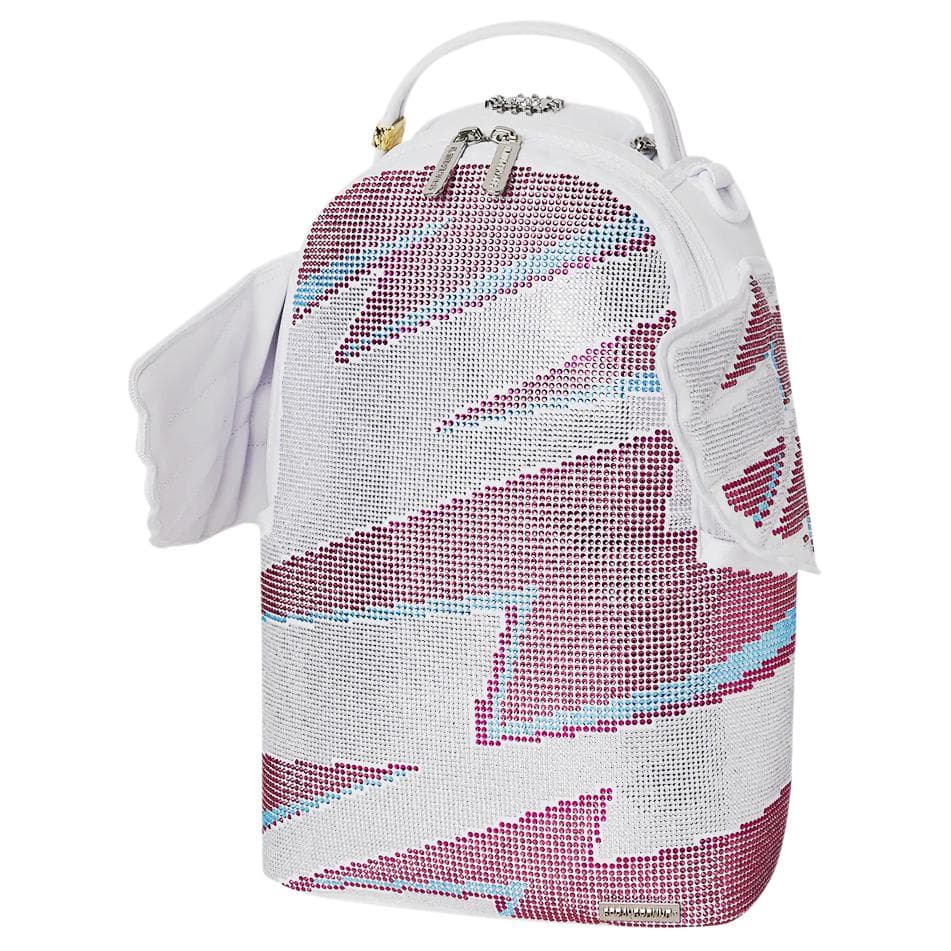 Рюкзак SPRAYGROUND Полиэстер Рюкзак Мини-Версия Унисекс Розовый и Белый - изображение 2