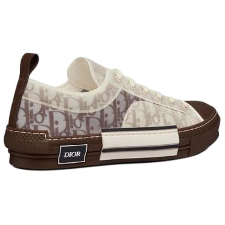 Кроссовки Dior B23 Oblique Coffee - изображение 4