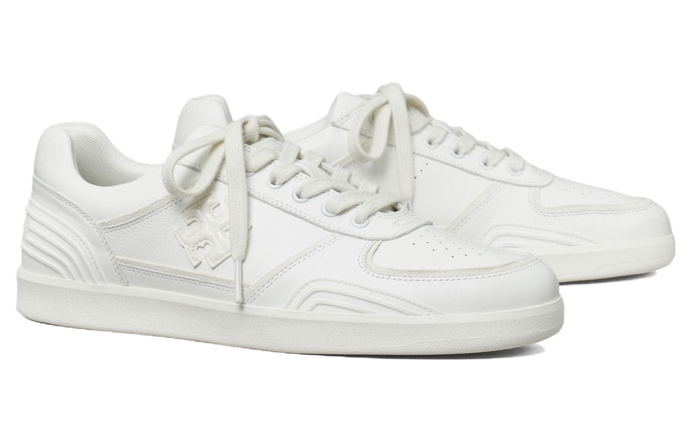 Кроссовки Tory Burch Low Top Sneakers White - изображение 3