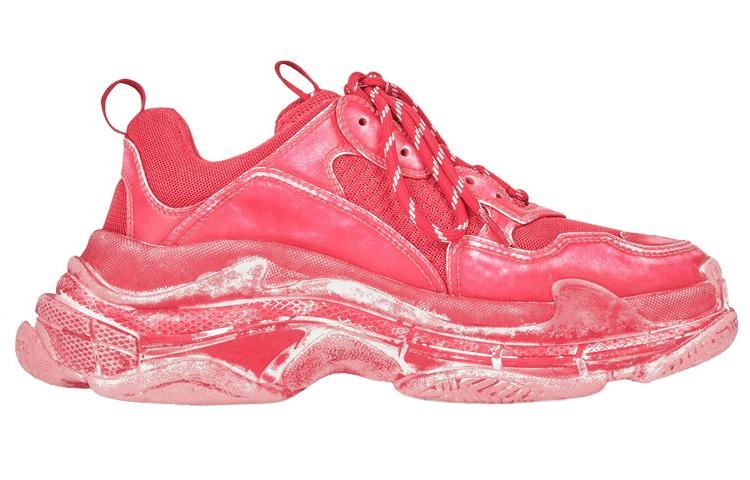 Кроссовки Balenciaga Triple S Red - изображение 2