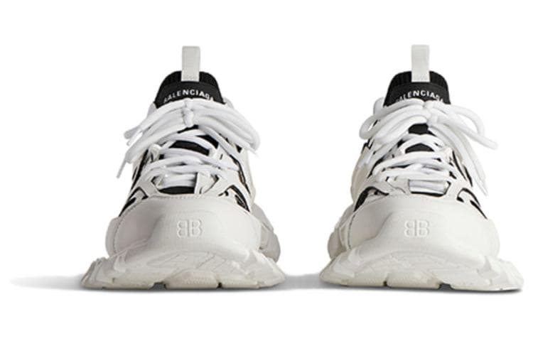 Кроссовки Balenciaga Track Sock Low Top Повседневная обувь Женская Белая - изображение 5