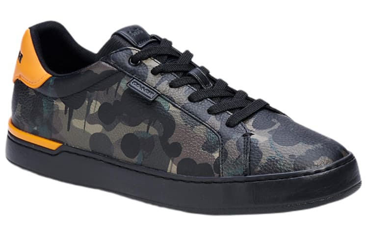 Кроссовки Coach Camo Low Top Sneakers - изображение 2