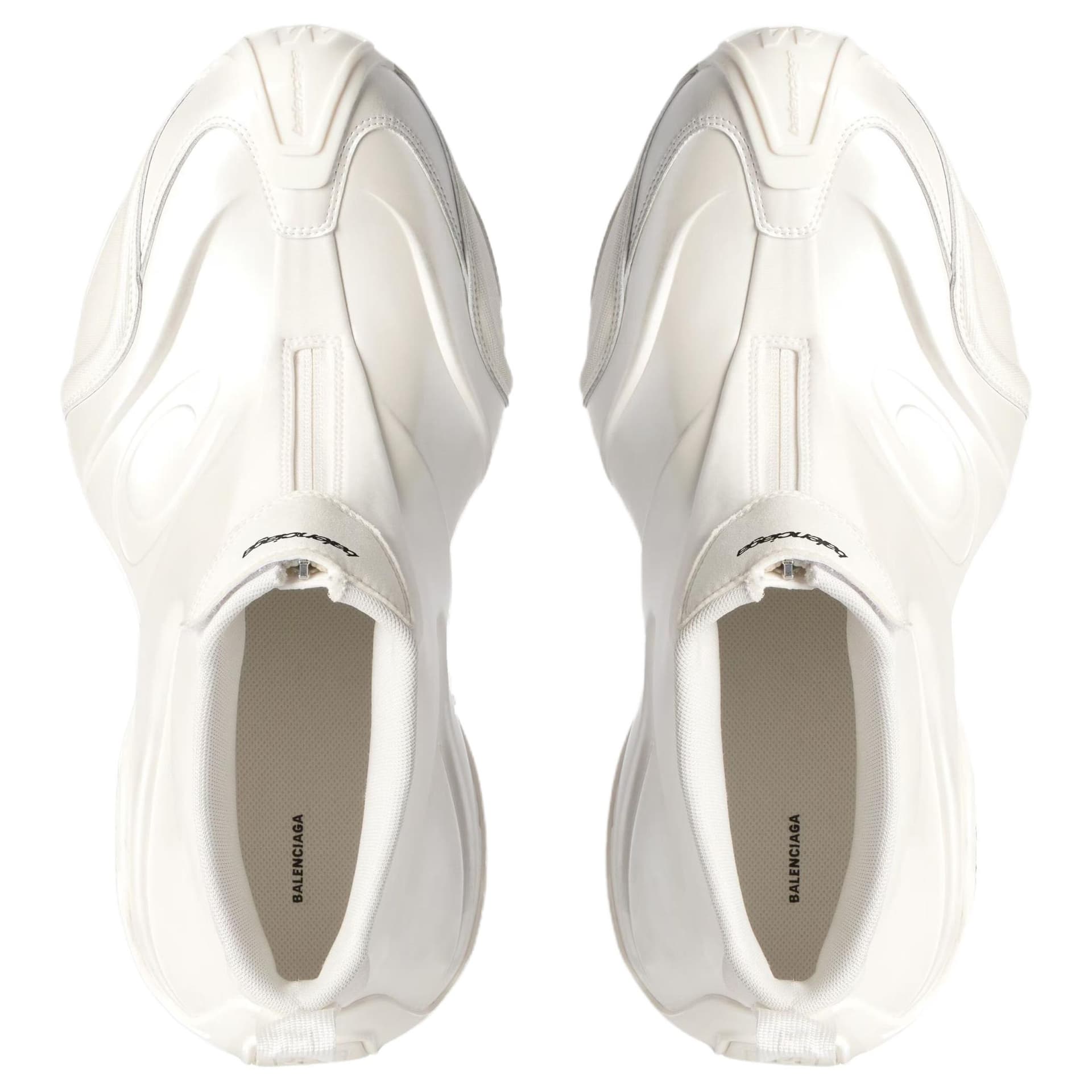 Кроссовки Balenciaga Basketball Mid White - изображение 6