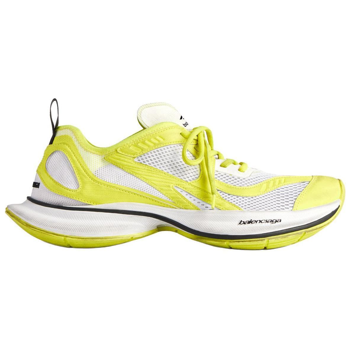 Кроссовки Balenciaga Circuit Low Топ Толстая подошва Кроссовки Мужские Желтые - изображение 2