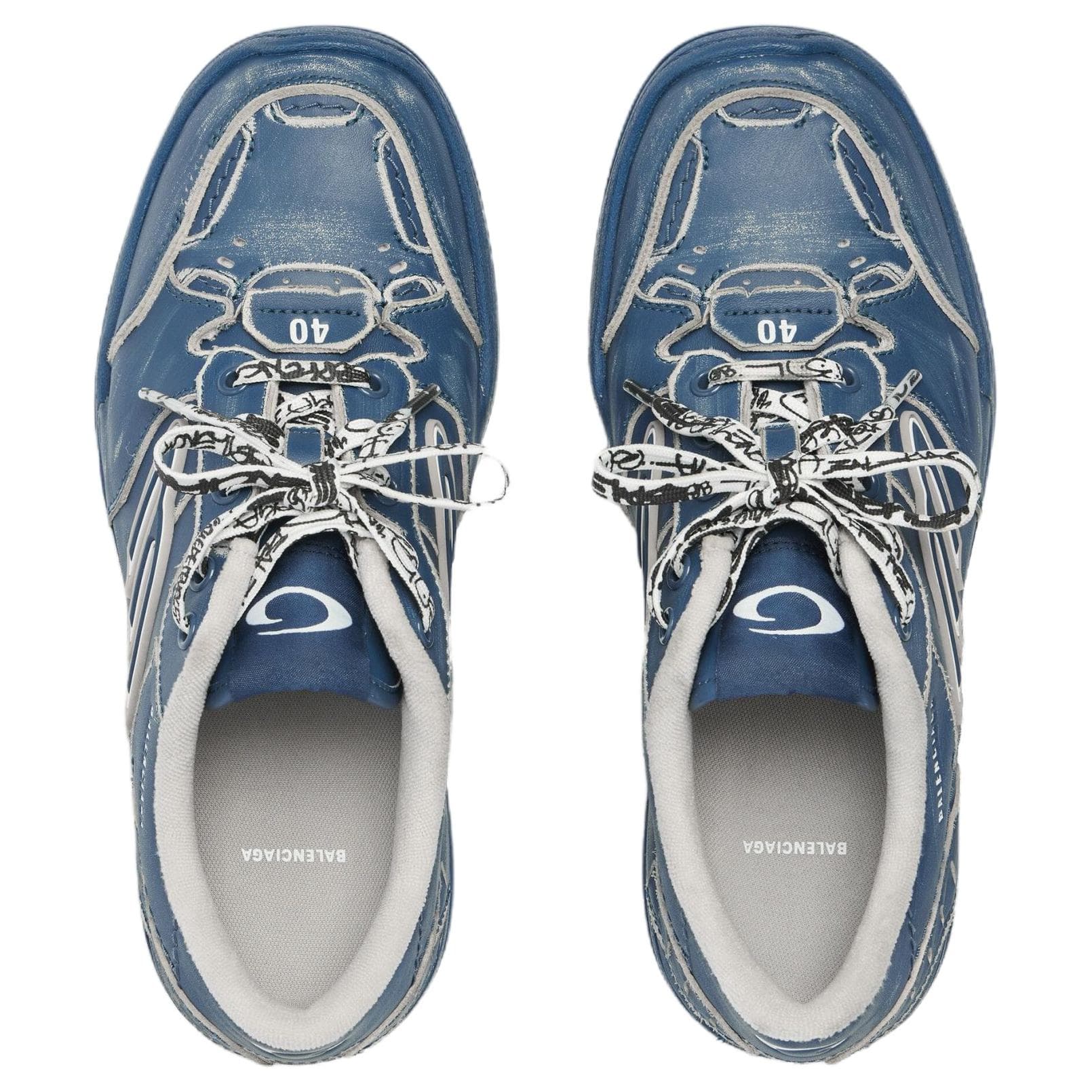 Кроссовки Balenciaga Hamptons - изображение 5