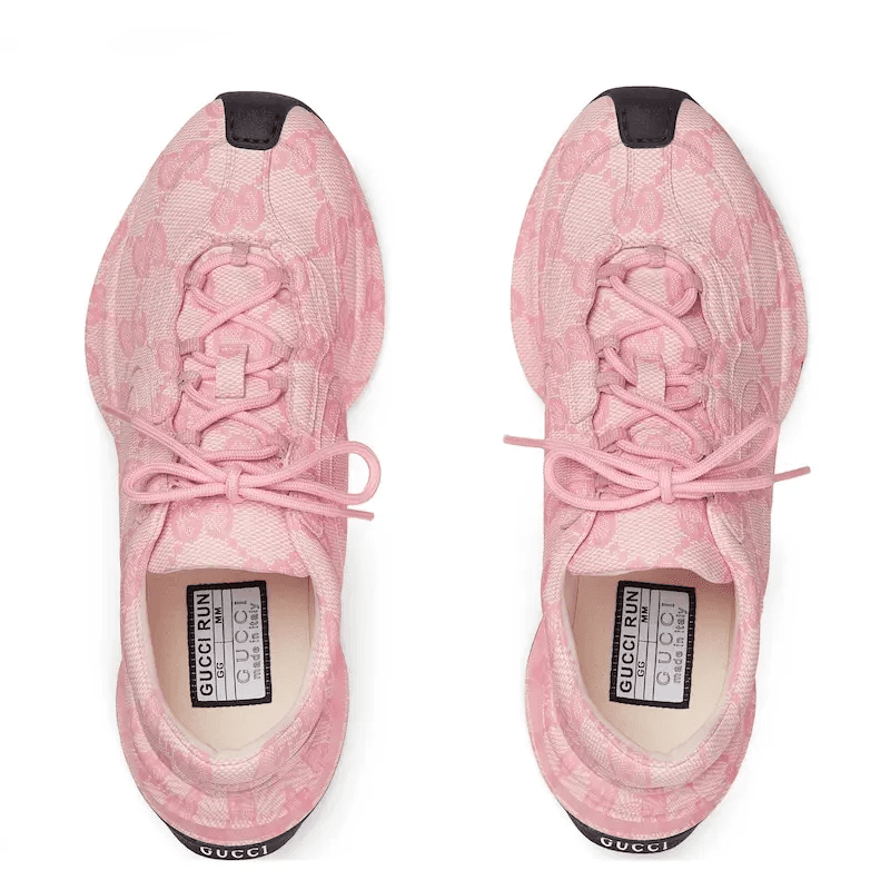 Кроссовки Gucci Run Pink - изображение 4