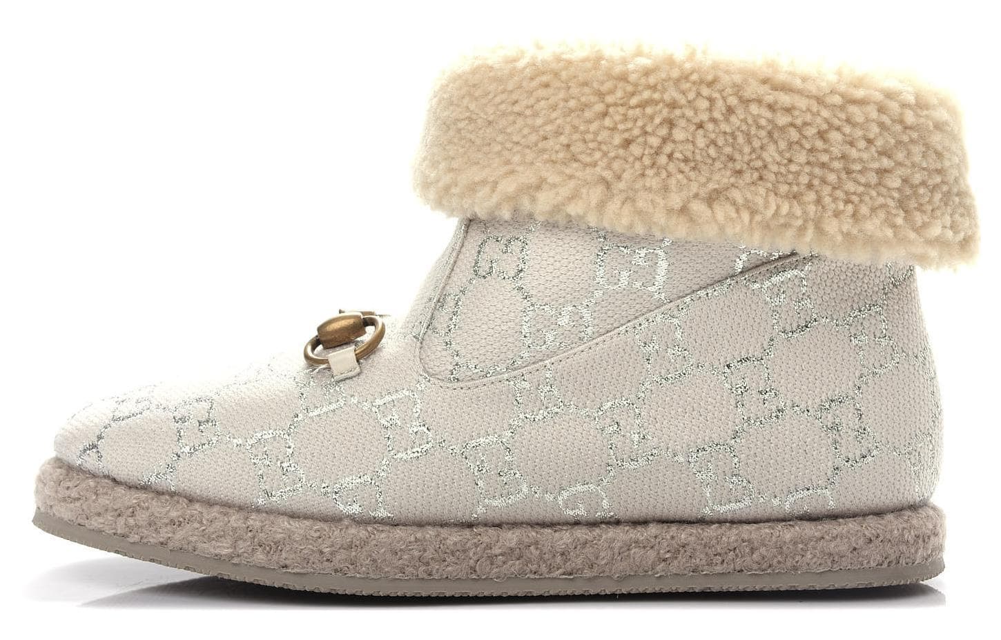 Сапоги GUCCI Simple Casual Boots Ivory White