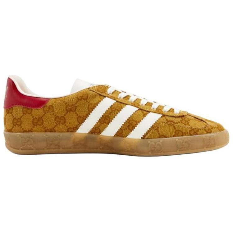 Кроссовки adidas x Gucci Gazelle Beige - изображение 2