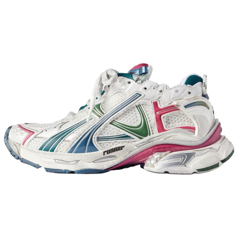 Кроссовки Balenciaga Runner Low Топ Массивные кроссовки Женские Белые - изображение 1