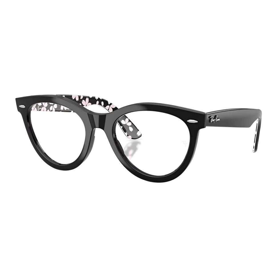 Оправа RayBan Овалные Очки с Диоптриями Унисекс Черные - изображение 1