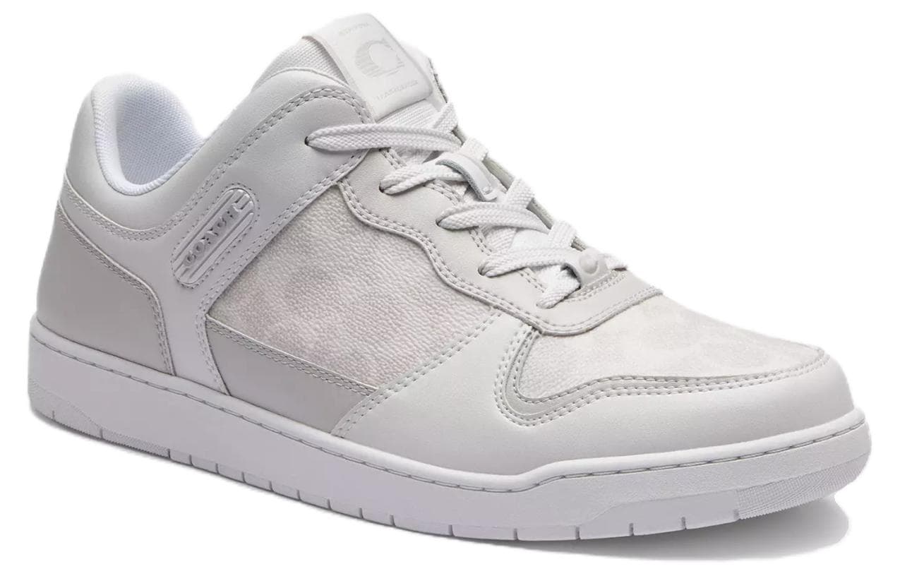 Кроссовки Coach Low Top Leather Sneakers Optical White - изображение 3