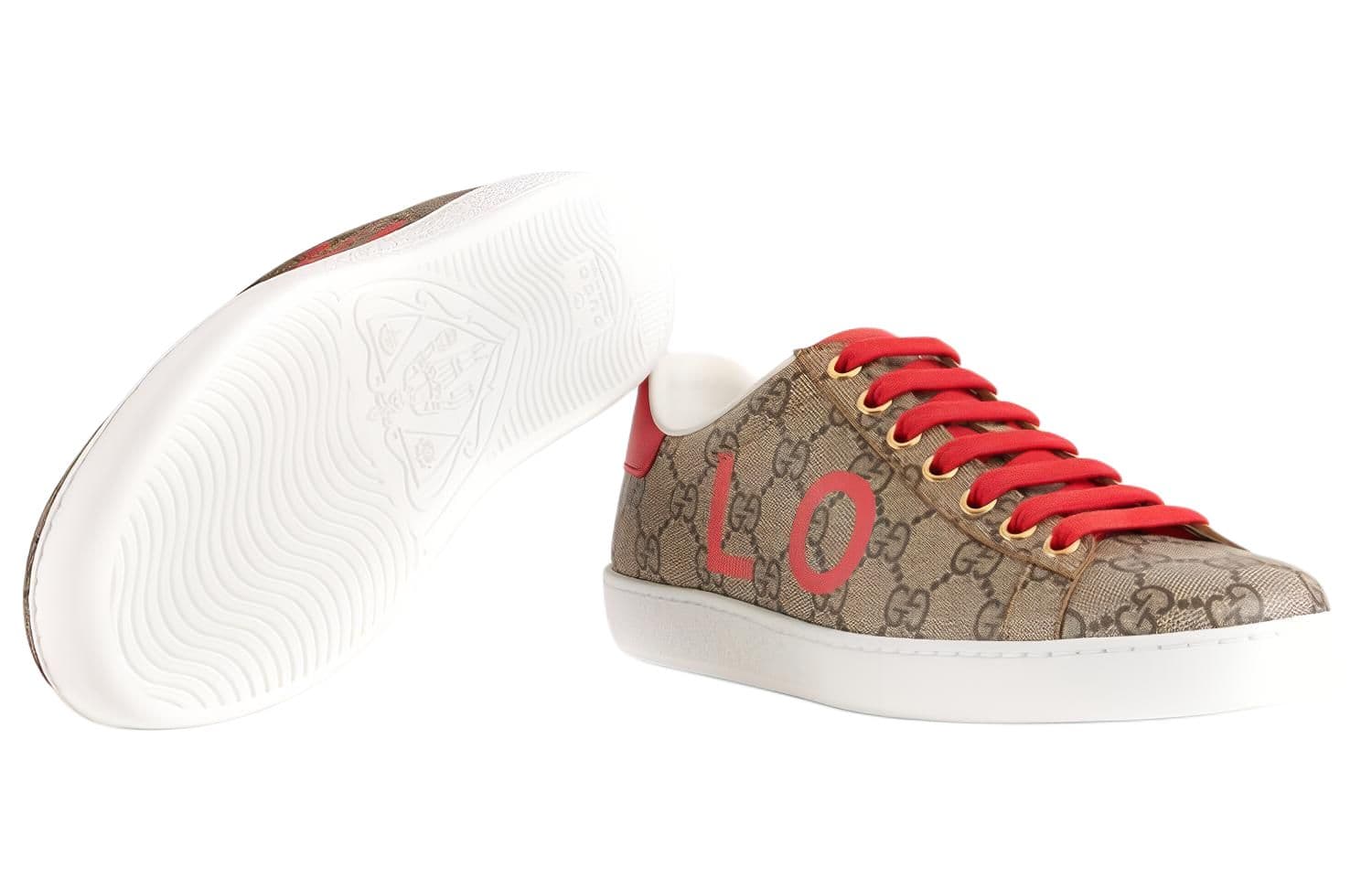 Кроссовки Gucci Ace Valentine's Edition - изображение 6