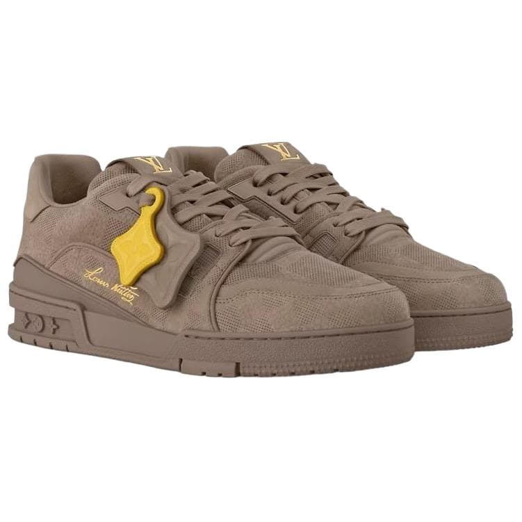 Кроссовки LOUIS VUITTON Trainer Brown - изображение 3