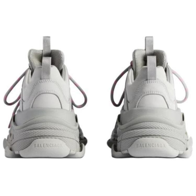 Кроссовки Balenciaga Triple S Sport Nylon Low Топ Толстая подошва Кроссовки Женские Серые - изображение 6