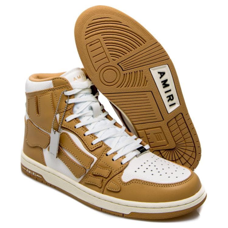 Кроссовки AMIRI Skel-Top Hi Brown - изображение 5