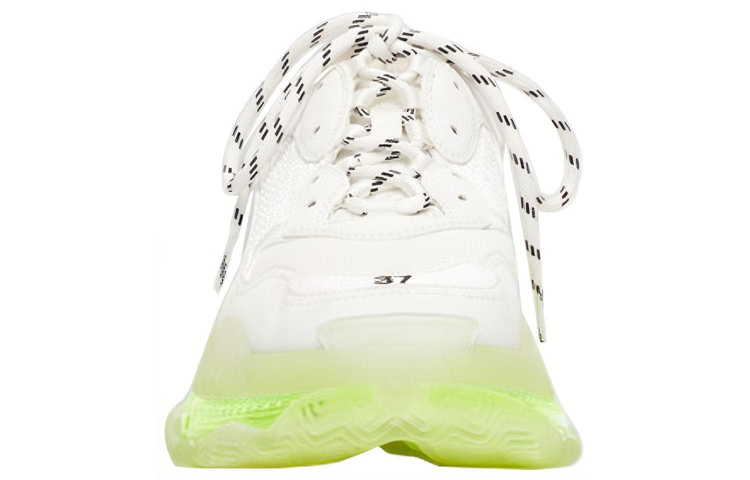 Кроссовки Balenciaga Triple S White Yellow - изображение 4