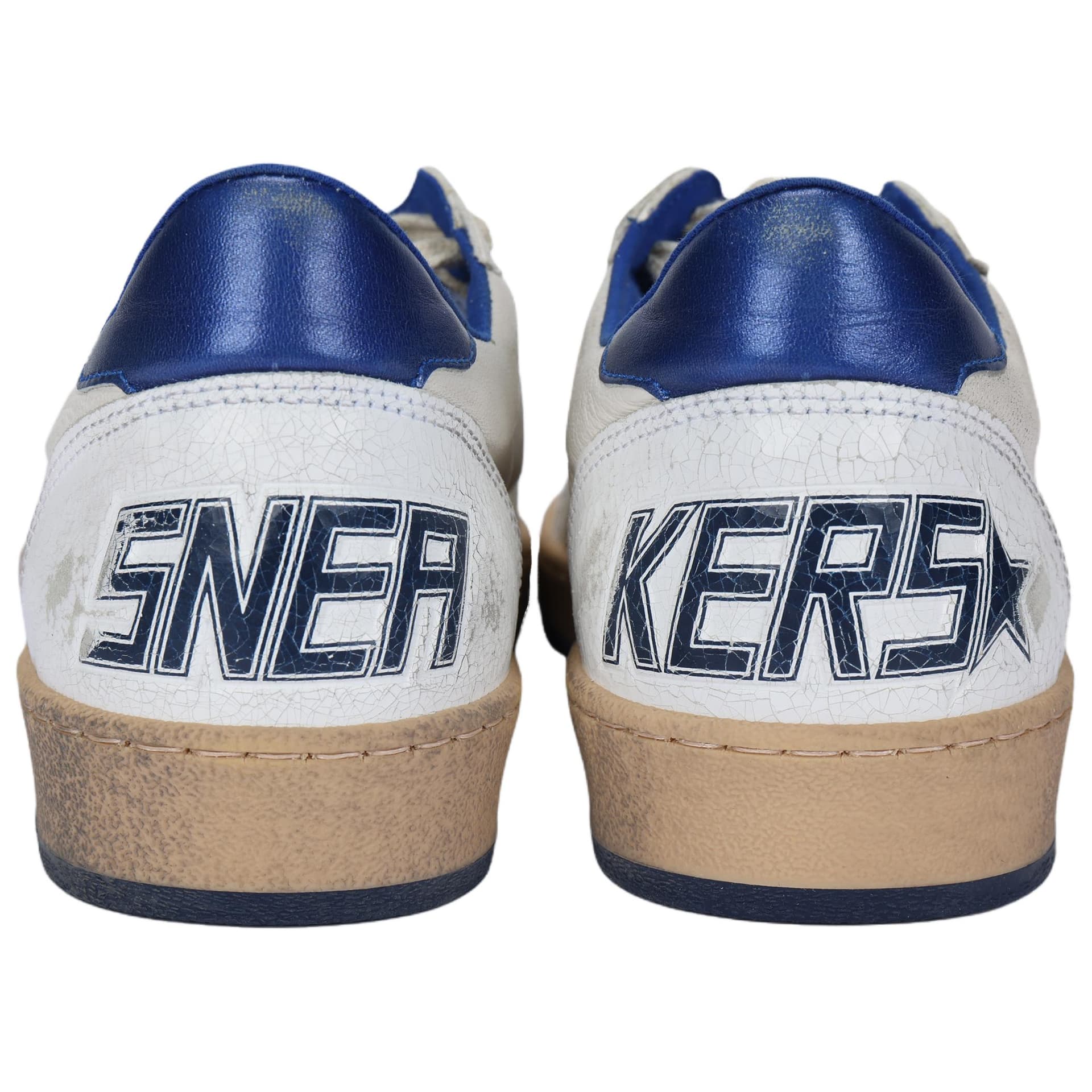 Кроссовки Golden Goose Ball Star White Blue - изображение 4