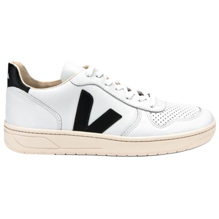 Кроссовки VEJA V-10 White Black - изображение 2