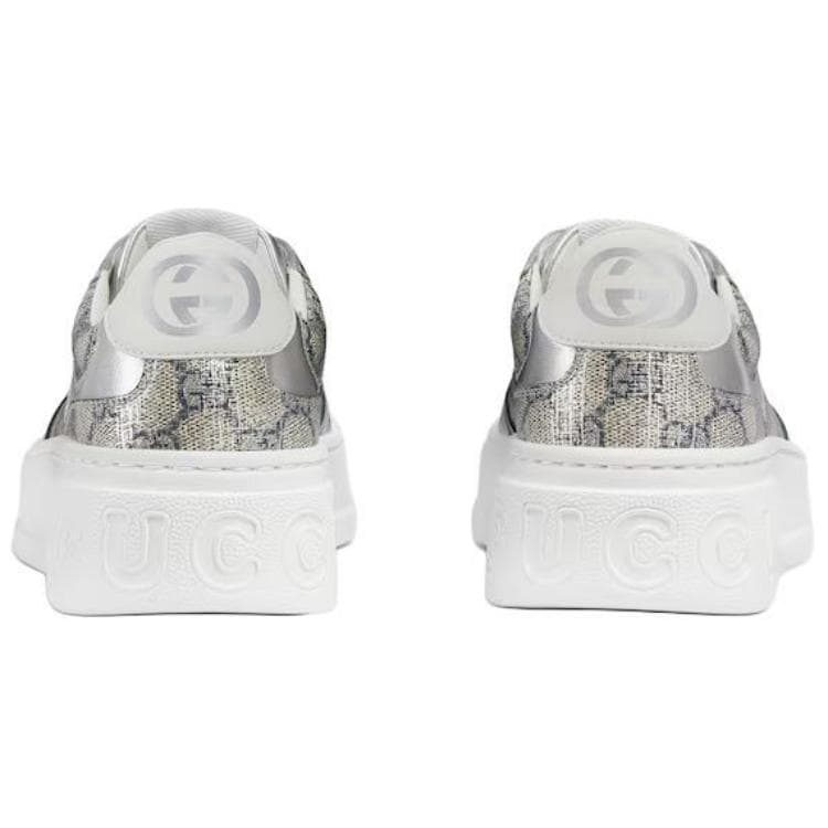Кроссовки Gucci GG Supreme Silver - изображение 5