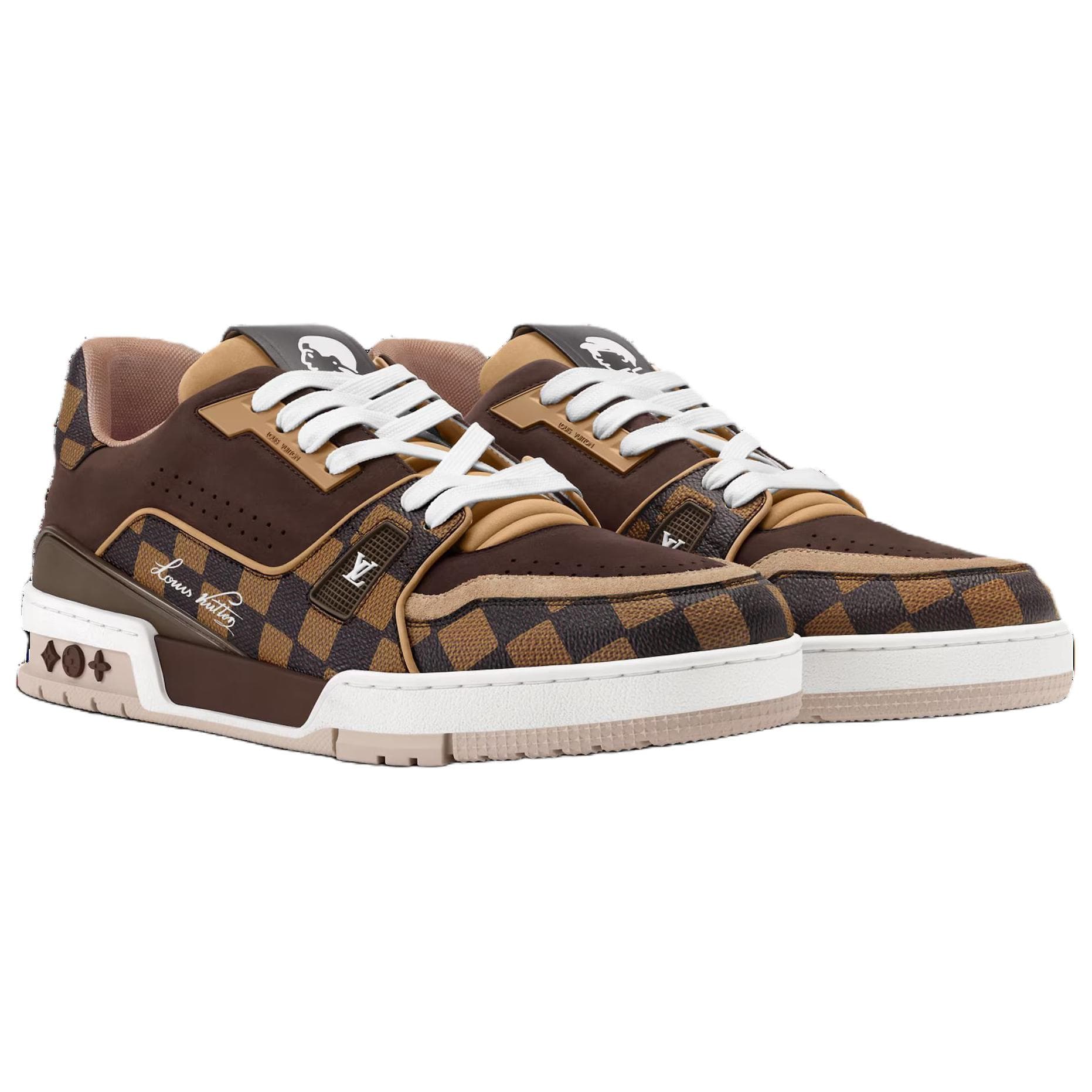 Кроссовки LOUIS VUITTON x Nigo Trainer FW25 - изображение 3