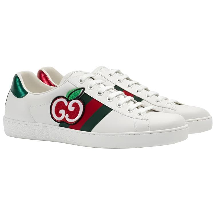 Кроссовки Gucci Ace GG Apple - изображение 2