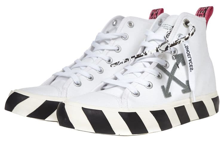 Кеды OFF-WHITE Vulcanised Mid-top - изображение 3
