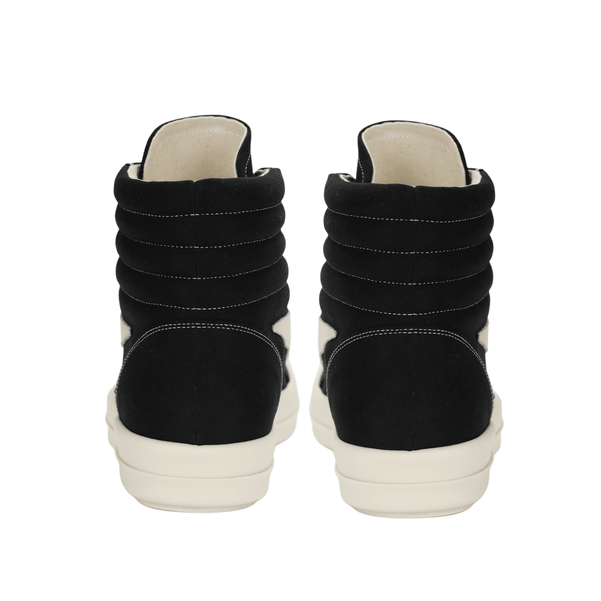 Кроссовки Rick Owens High Top Sneakers Black - изображение 4