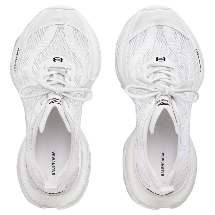 Кроссовки Balenciaga Circuit Low Топ Повседневная обувь Женская Белая - изображение 5