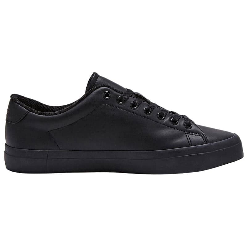 Кроссовки Polo Ralph Lauren Longwood Коровья кожа Низкий топ Скейтборд Обувь Мужская Черная - изображение 2