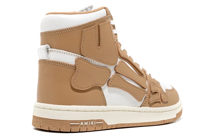 Кроссовки AMIRI Skel-Top Hi Brown - изображение 3