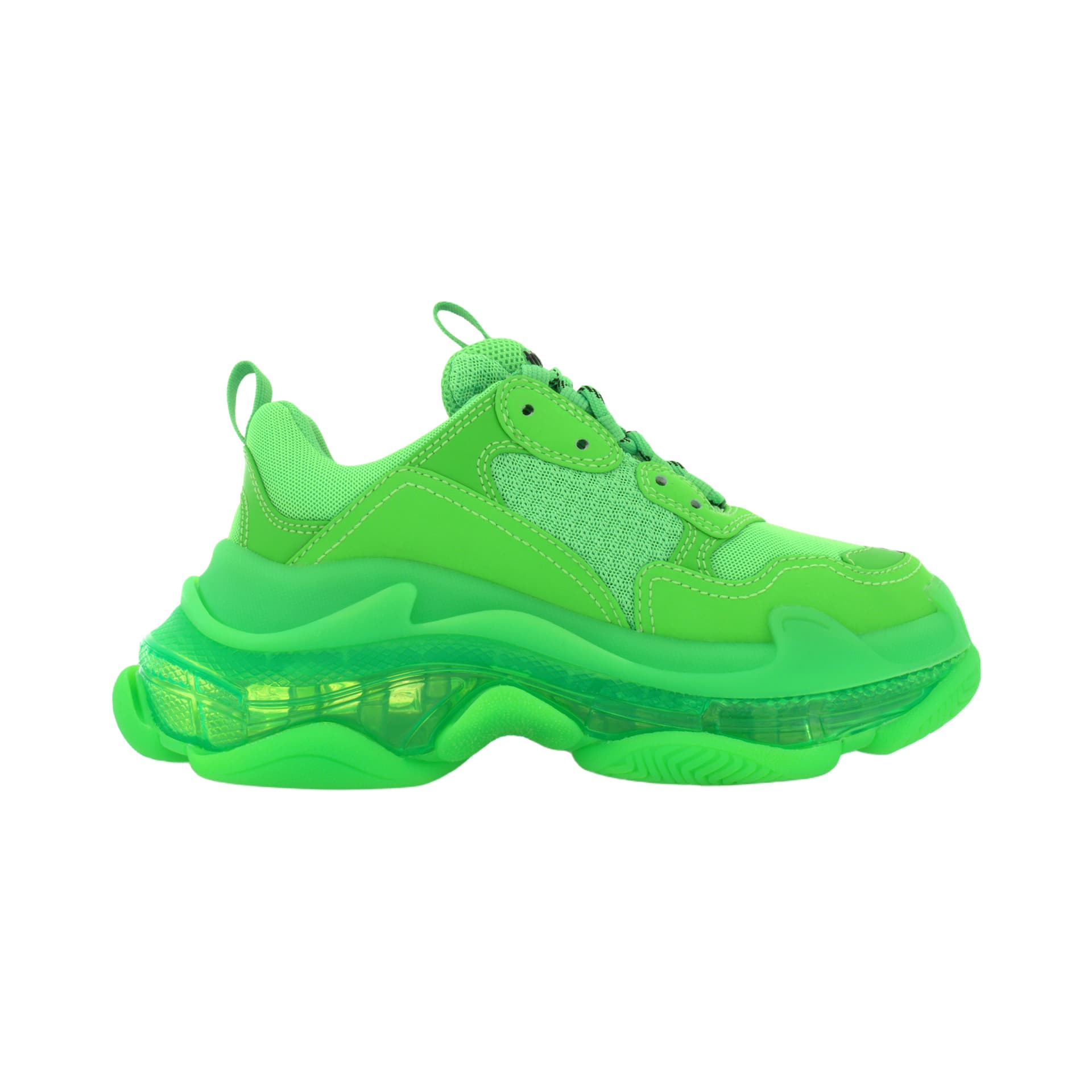 Кроссовки Balenciaga Triple S Green - изображение 2