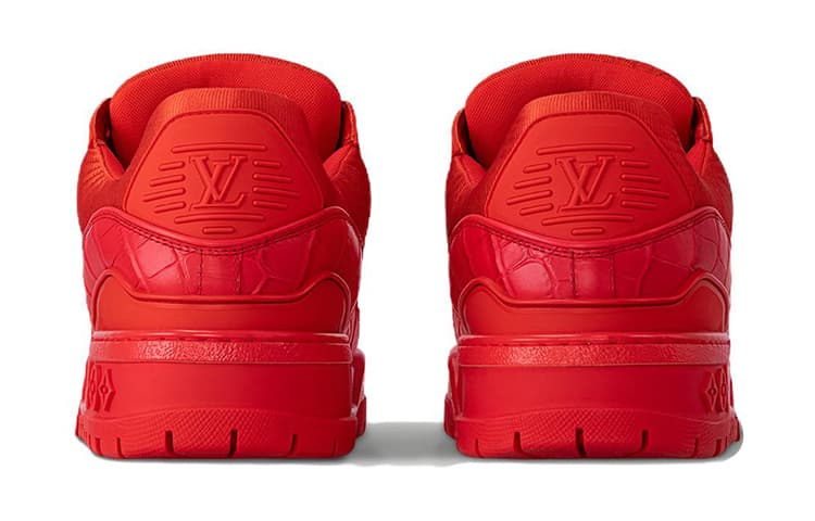 Кроссовки Louis Vuitton Trainer Maxi Red - изображение 4