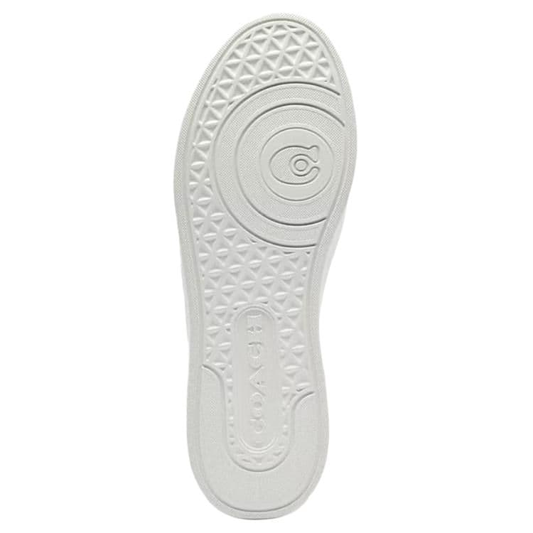 Кроссовки COACH Highline Round Toe Lace-Up Low Top Sneakers Beige - изображение 5