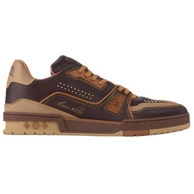 Кроссовки Louis Vuitton Trainer Brown - изображение 2