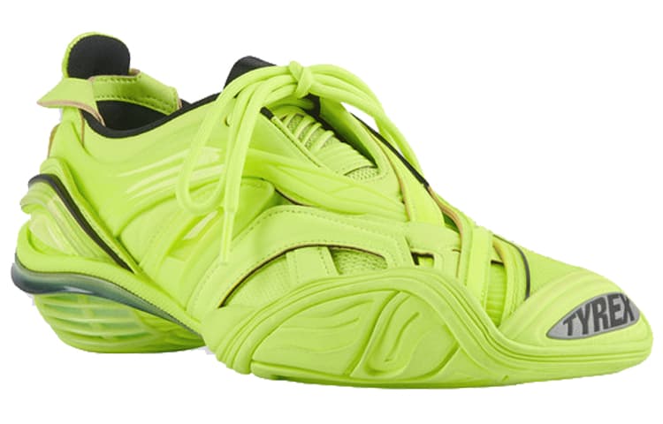 Кроссовки Balenciaga Tyrex Fluorescent Green - изображение 3