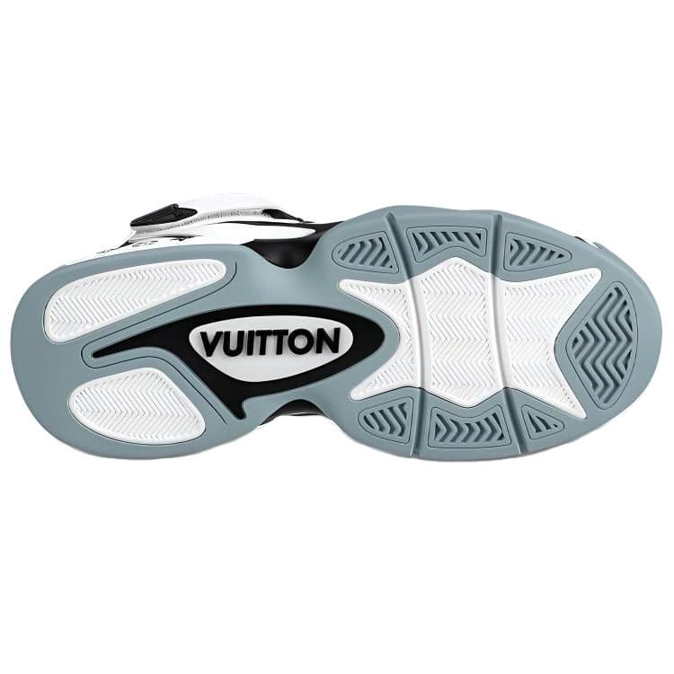 Кроссовки LOUIS VUITTON Trainer 2 White Black Floral - изображение 5