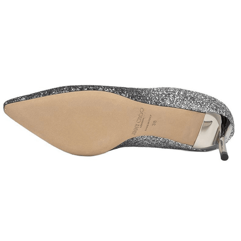 Туфли Jimmy Choo Romy Silver Blue - изображение 5