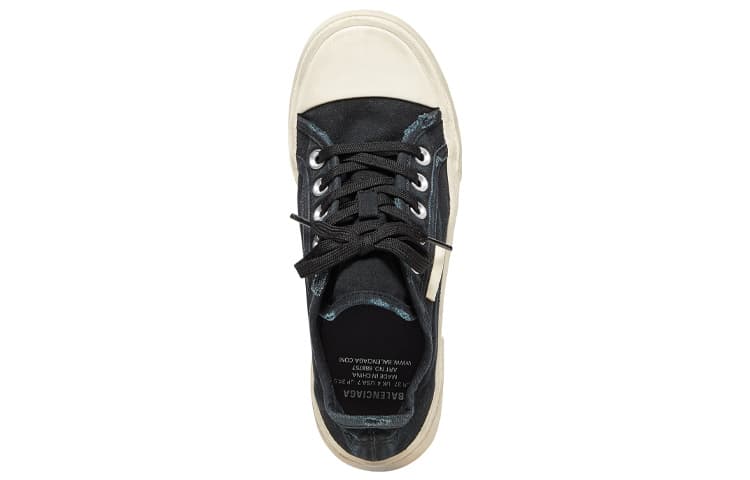 Кеды Balenciaga Paris Distressed Black - изображение 4