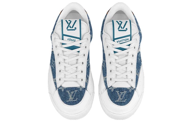 Кроссовки Louis Vuitton Charlie Blue White - изображение 5