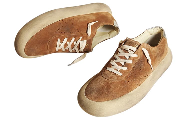 Кроссовки Golden Goose Space-Star Brown - изображение 3
