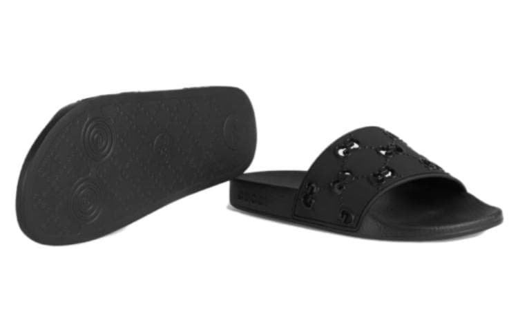 Сандалии Gucci Rubber Slide - изображение 5