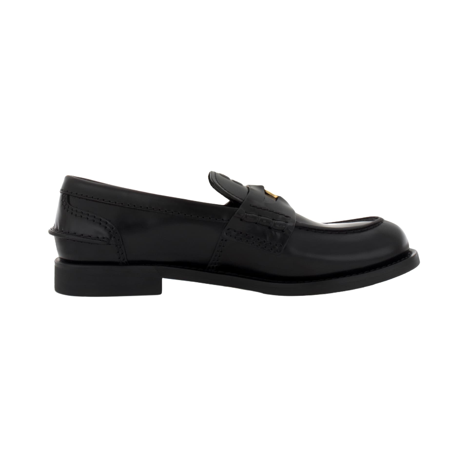 Лоферы Miu Miu Penny Loafers Black - изображение 2