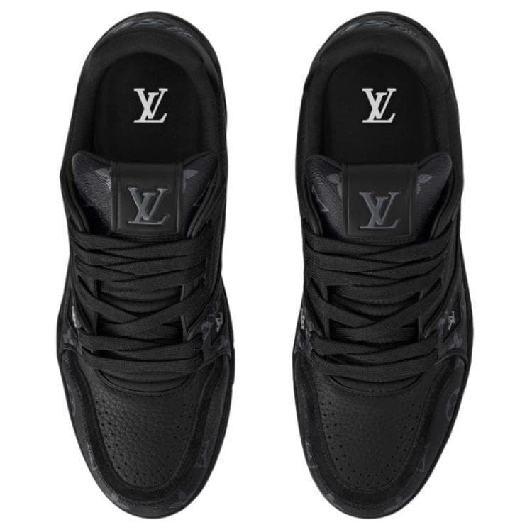 Кроссовки Louis Vuitton Trainer Black - изображение 4
