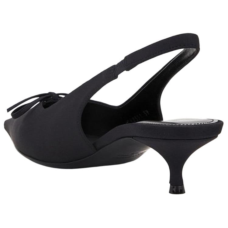 Туфли Balenciaga Knife Bow Pump 4cm Black - изображение 4