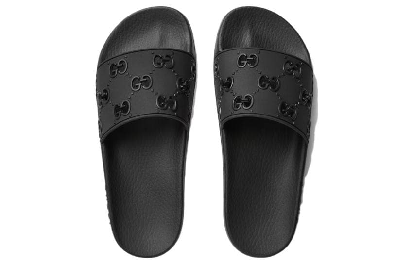 Сандалии Gucci Rubber Slide - изображение 2