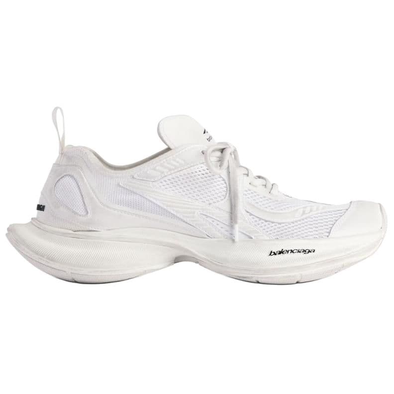 Кроссовки Balenciaga Circuit Low Топ Повседневная обувь Женская Белая - изображение 2