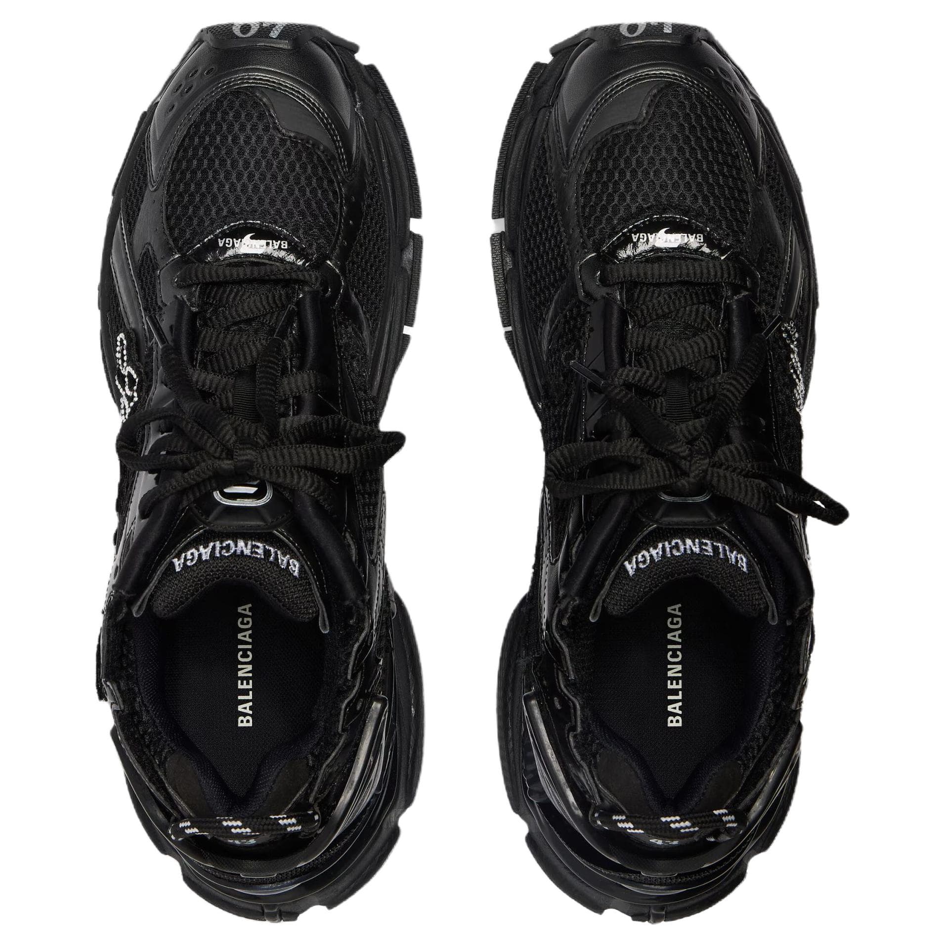 Кроссовки Balenciaga Runner Low Топ Массивные Кроссовки Мужские Черные - изображение 5